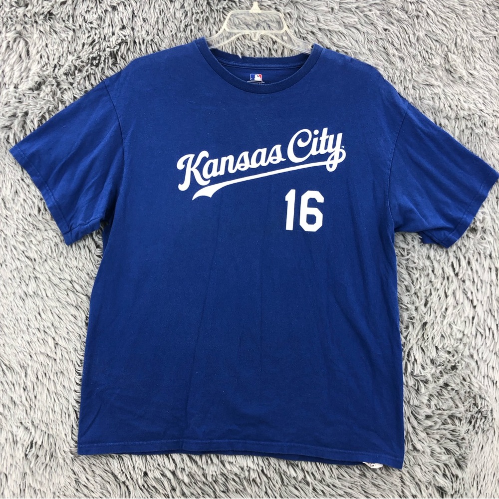 Genuine Merchandise Tshirt Mens XL Kansas City Royals KC Baseball Blue Butler